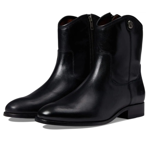 SOLD - FRYE Boots - Melissa Button Short  Size 7.5 - Picture 1 of 7
